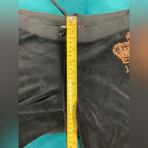 Juicy Couture Velour Pants 34 x 34 Zip Up Hoodie Tracksuit - Picture 9 of 14